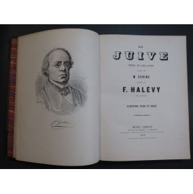 HALÉVY F. La Juive Opéra Chant Piano ca1860
