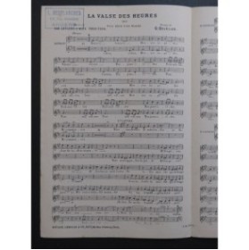 GOUBLIER Gustave La Valse des Heures Chant XIXe