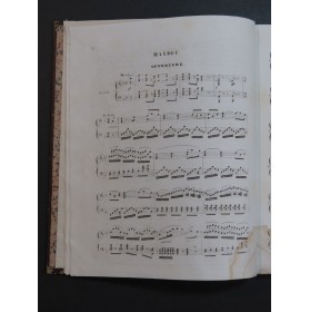 AUBER D. F. E. Haydée Opéra Piano Chant ca1850