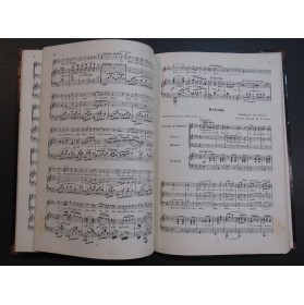 DE SENGER Hugo Fête des Vignerons de Vevey Chant Piano 1889