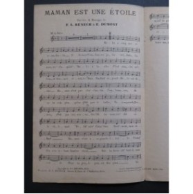 Maman est une Étoile Louis Bénech E. Dumont Chant 1913