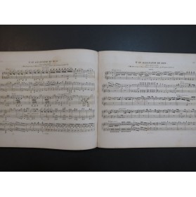 BOIELDIEU Adrien La Dame Blanche Opéra Piano à 4 mains ca1860