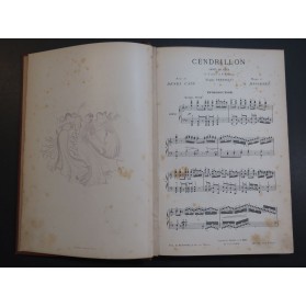 MASSENET Jules Cendrillon Opéra Piano Chant 1899