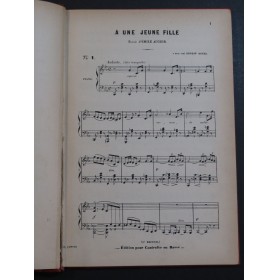 GOUNOD Charles Vingt Mélodies No 2 Chant Piano ca1890