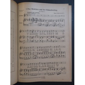 Moderner Meistersang 30 Pièces pour Chant Piano 1919