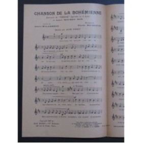 Chanson de la Bohémienne Venise Tiarko Richepin Chant 1927