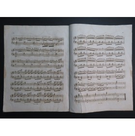 ADAM Adolphe Mélange sur Marguerite A. Boieldieu Piano ca1840