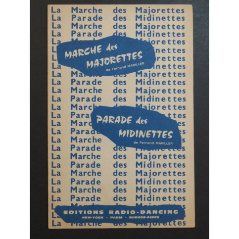 Marche des Majorettes Parade des Midinettes Fernand Mariller 1967
