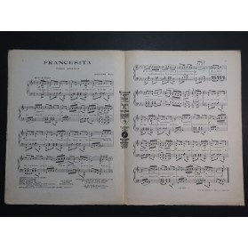 DELFINO E. Francesita Piano 1925