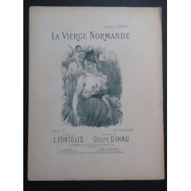 DIHAU Désiré La Vierge Normande Chant Piano ca1905