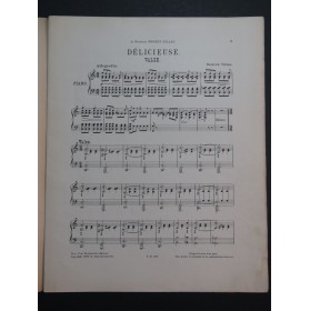 TELLAM Heinrich Délicieuse Piano 1895