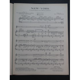 PADILLA José New York Chant Piano 1928