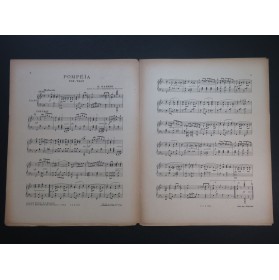 GARERI E. Pompéïa Fox-Trot Danse Piano 1921