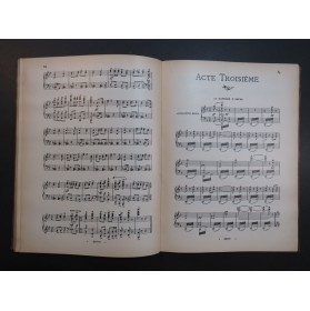 PUCCINI Giacomo La Bohème Opéra Piano solo 1898
