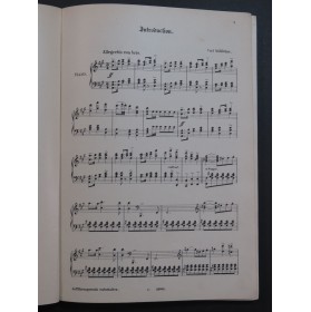 MILLÖCKER Carl Der Bettelstudent Opérette Chant Piano ca1885