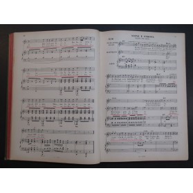 OFFENBACH Jacques Les Contes d'Hoffmann Opéra Italien Allemand Piano Chant XIXe