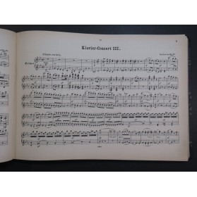 BEETHOVEN Fidelio Concertos Fantaisie Piano 4 mains