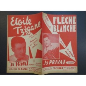 Flèche Blanche Etoile Tzigane Jo Privat Papiri Accordéon 1952