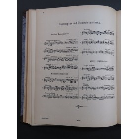 SCHUMANN Robert SCHUBERT Franz Pièces pour Piano
