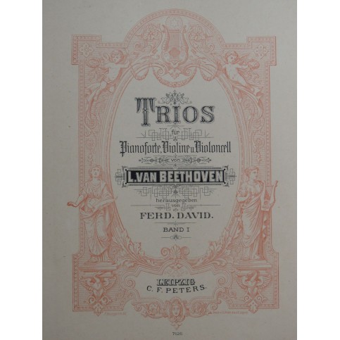 BEETHOVEN Trios 11 Pièces Piano Violoncelle Violon