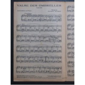 Valse des Ombrelles Georges Aubry Accordéon 1951
