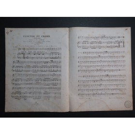 ROMAGNESI Antoine Écouter et Croire Chant Piano ou Harpe ca1830