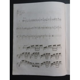 ZANI DE FERRANTI Marco Aurelio Caprices No 1 à 8 op 11 Guitare ca1830