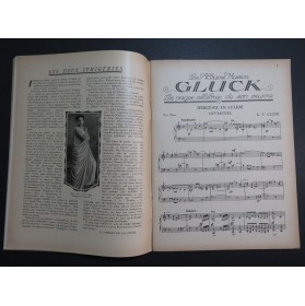 GLUCK C. W. Album Musica 10 Pièces Chant Piano ou Piano solo
