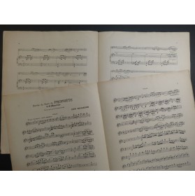 MEYERBEER G. Marche du Sacre du Prophète Piano Violon XIXe