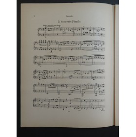 BREMNER Ernst J. Suite No 2 Ré mineur No 5 Scherzo Piano 4 mains 1906