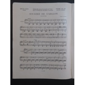DUPRÉ Émile Sourire de l'Aiglon Piano