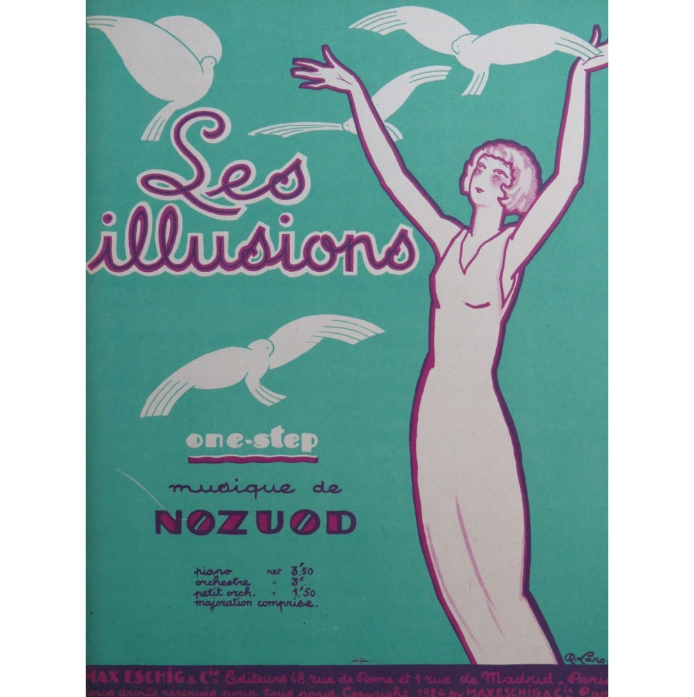 NOZUOD Les Illusions Piano 1925