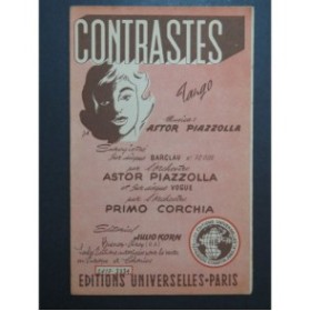 Contrastes Estudio de Tango Astor Piazzolla Accordéon 1956