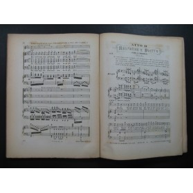 DE FLOTOW F. Il Fiore di Harlem Opéra Chant Piano ca1876