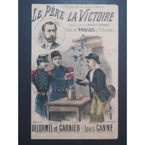 Le Père La Victoire Marche Française Louis Ganne Chant