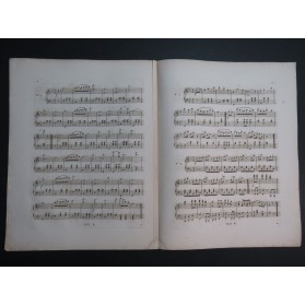 STRAUSS Johann Les Trompettes op 13 Piano ca1840