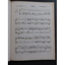 BERTINI Henri 25 Etudes Musicales op 135 Piano 4 mains ca1842