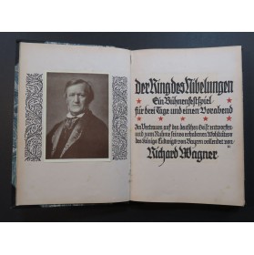 WAGNER Richard Siegfried Opéra Piano Chant 1908