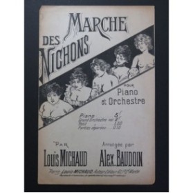 Marche de Nichons Louis Michaud Piano