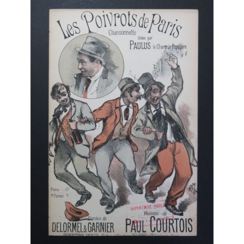 Les Poivrots de Paris Paul Courtois Faria Chant XIXe