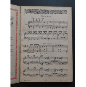 WAGNER Richard Der Fliegende Holländer Opéra Chant Piano 1912