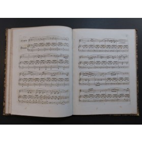 BORDOGNI Marco 36 et 12 Vocalises Chant Piano ca1855