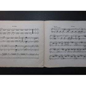MOZART W. A. Clavier Concert No 15 D dur Piano 4 mains XIXe