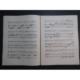 GEORGES Alexandre L'Oiseau-Mouche Chant Piano 1924