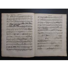 BEETHOVEN Fidelio Opéra Quintette Violon ca1815