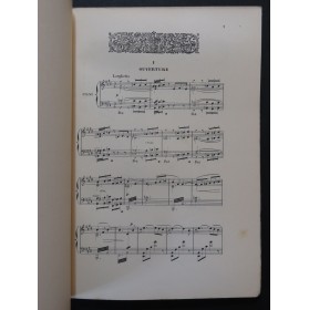 DE MAUPEOU Louis L'Amour vengé Opéra Dédicace Chant Piano 1890