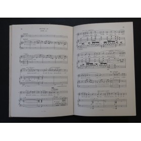 BÜSSER Henri Daphnis et Chloé Opéra Dédicace Chant Piano 1897