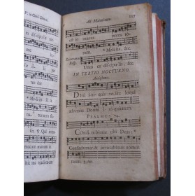 Cantus Diversi Ex Antiphonario Romano Méthode Plein-Chant 1753
