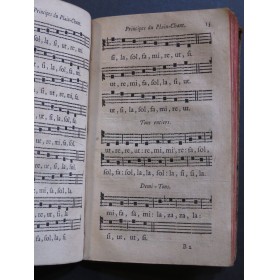 Cantus Diversi Ex Antiphonario Romano Méthode Plein-Chant 1753
