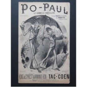 Po-Paul Le Gommeux Brésilien Tac-Coen Butscha Chant ca1875